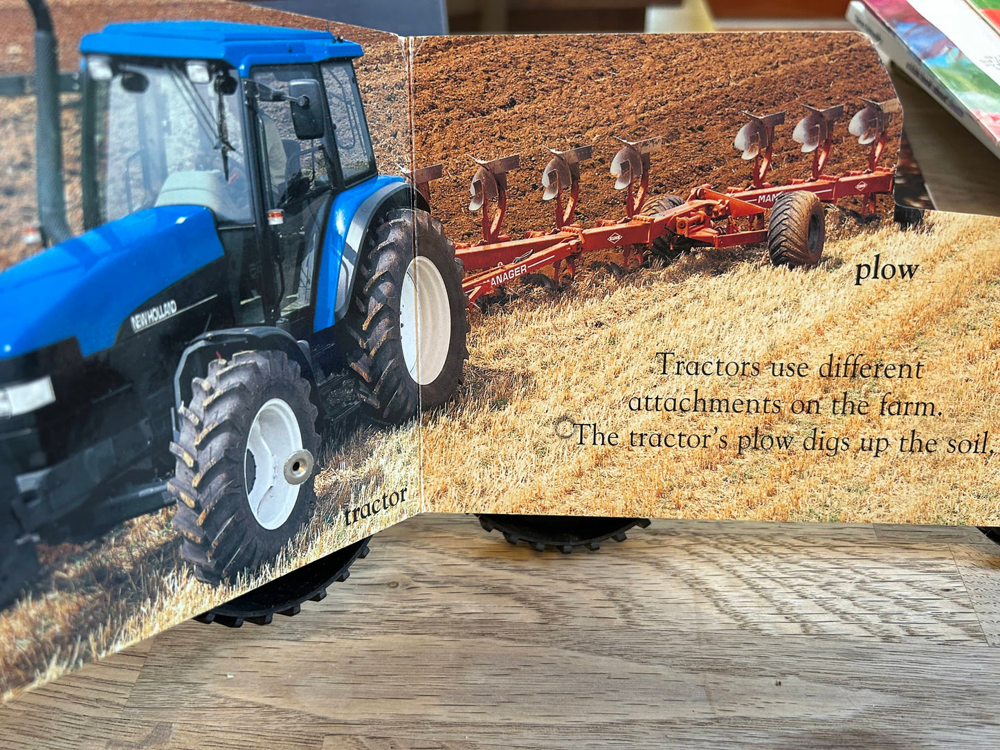 Tractor Book with Wheels (Pre-Loved)