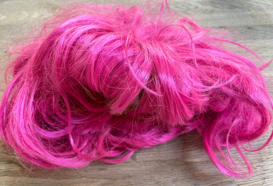 Child - Pink Wig with short hair, bangs (pre-loved)