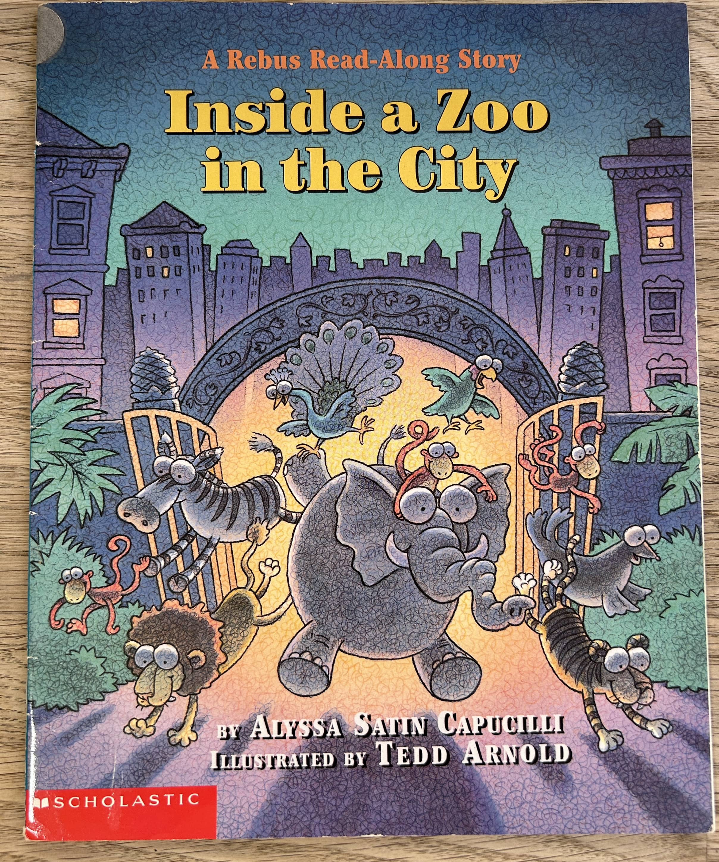 Inside a Zoo in the City - A Rebus Read-Along Story