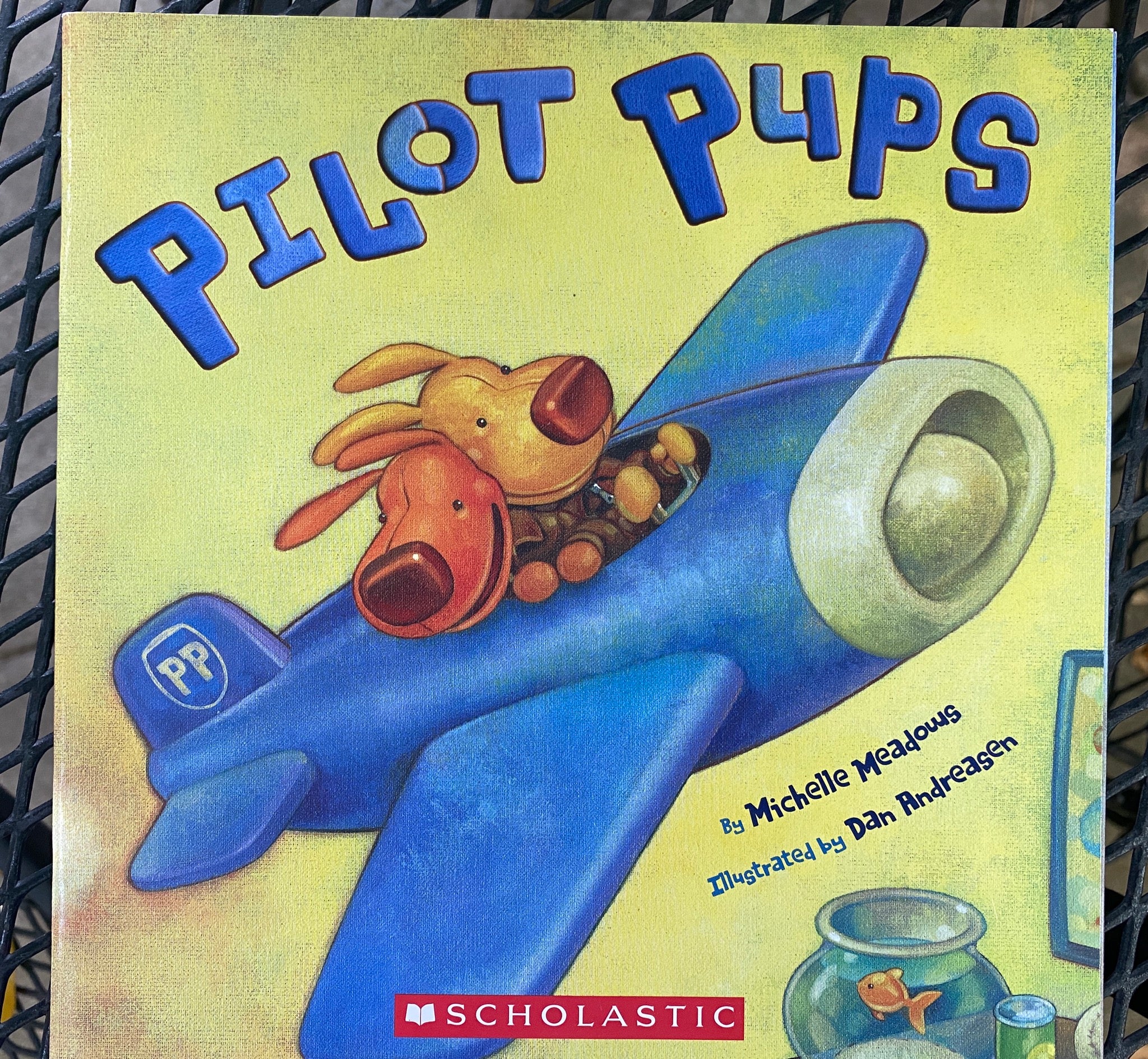 Pilot Pups Book + Dog + Airplane