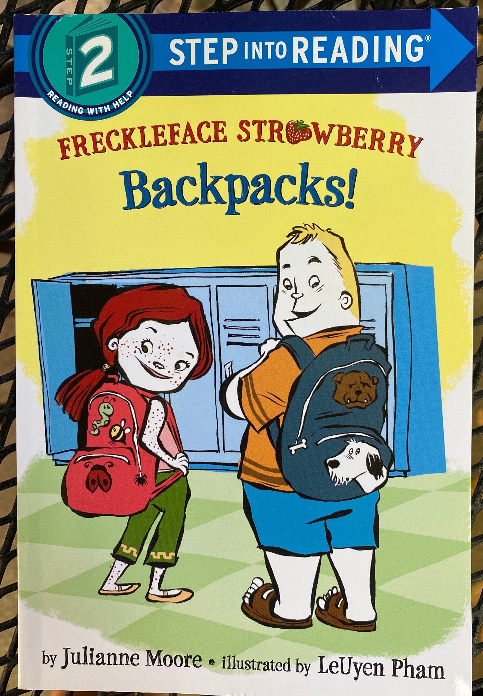 Freckleface Strawberry Backpacks! - Step into Reading 2