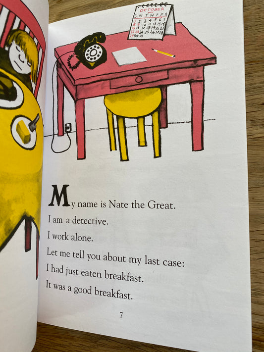 Nate the Great (early reader/chapter book)