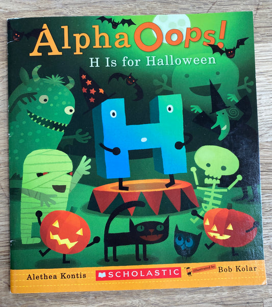 Alpha Oops! H is for Halloween