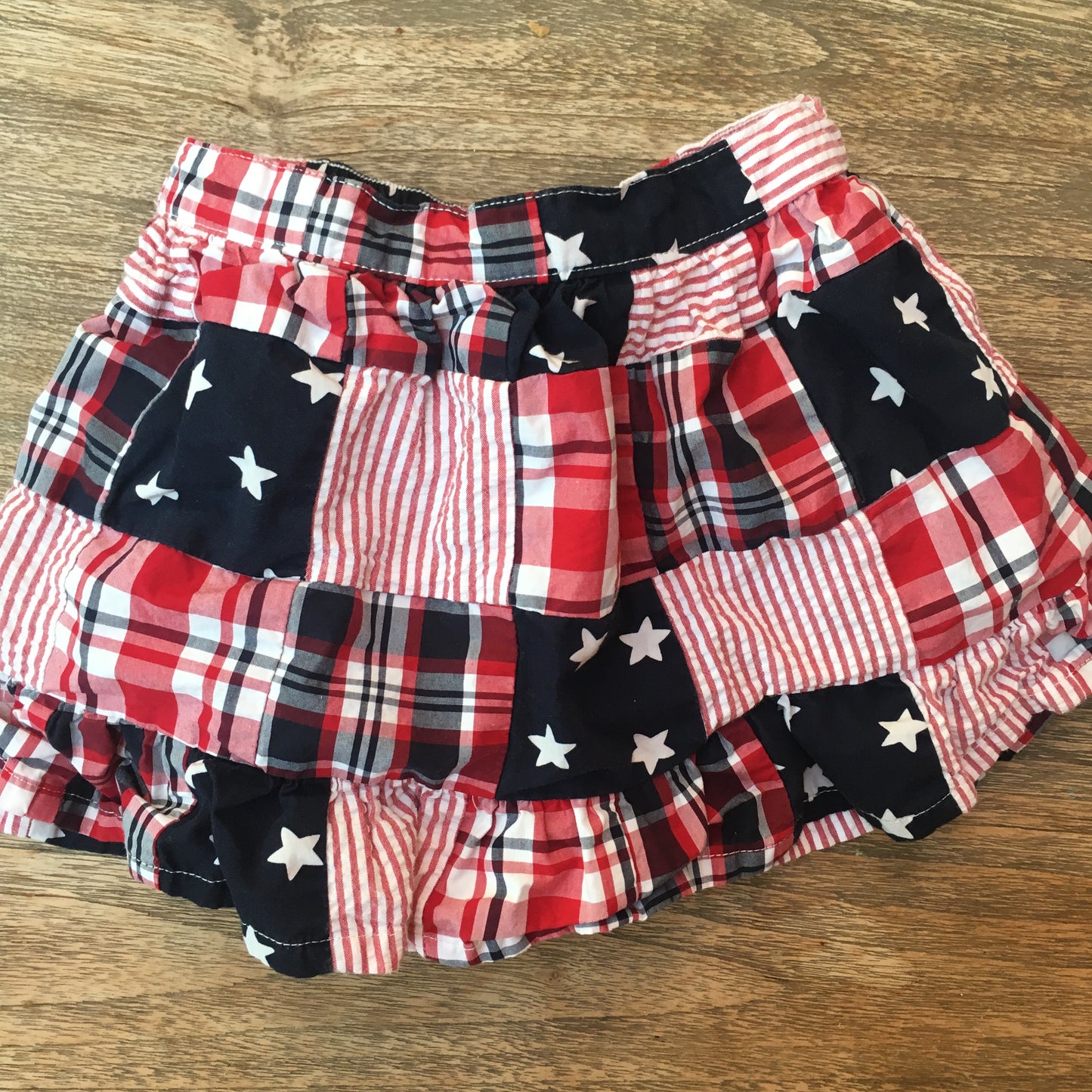 Red, White and Blue Stars - Elastic Skirt Size 2t by Gymboree