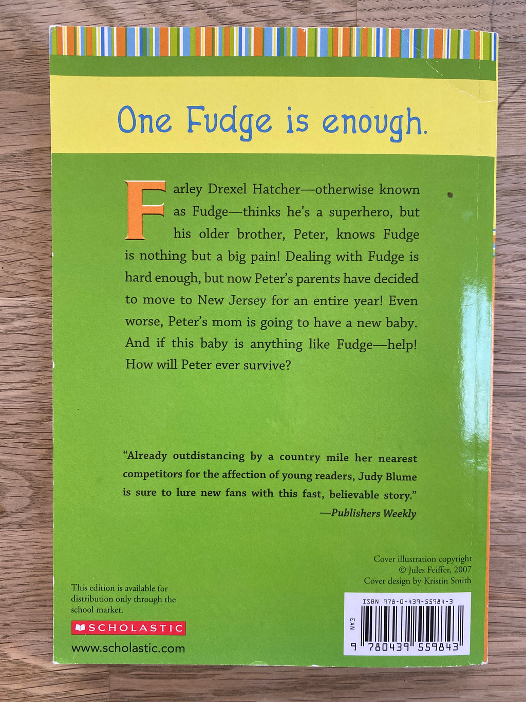 Superfudge by Judy Blume