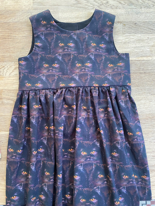 Black Cats Dress (NEW) Size 5 - Ready to Ship