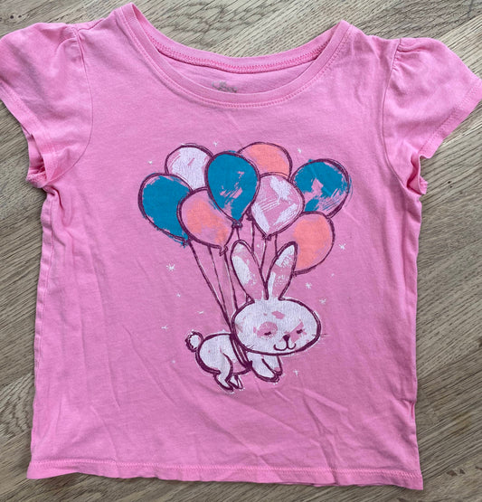 Pink Bunny T-shirt (Pre-Loved) Size 4t - Children's Place