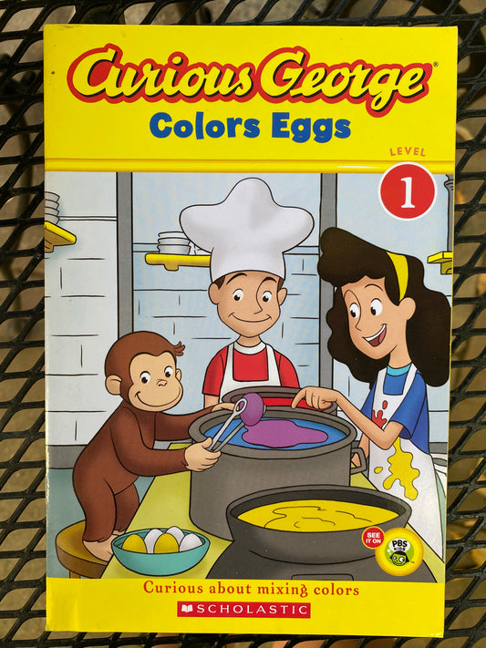 Curious George Color Eggs - Level 1