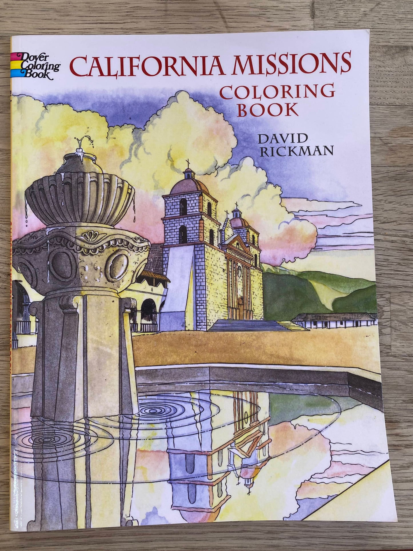 California Missions - Coloring Book - David Rickman