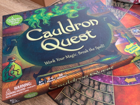 Cauldron Quest - A cooperative Game for Kids! Ages 6+, 2 - 4 Players