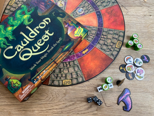 Cauldron Quest - A cooperative Game for Kids! Ages 6+, 2 - 4 Players