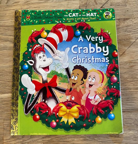 Little Golden Book  - A Very Crabby Christmas -