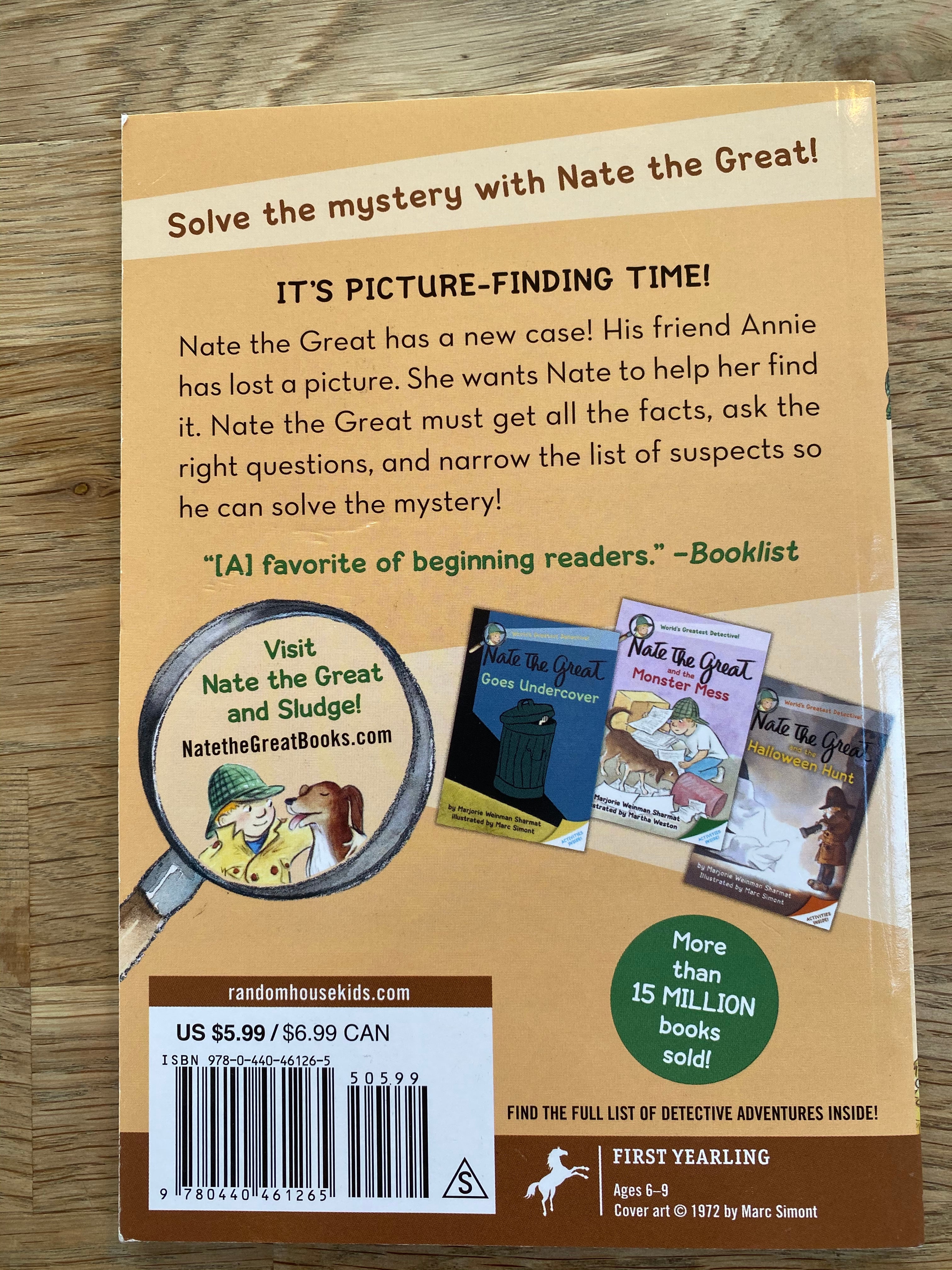 Nate the Great (early reader/chapter book)