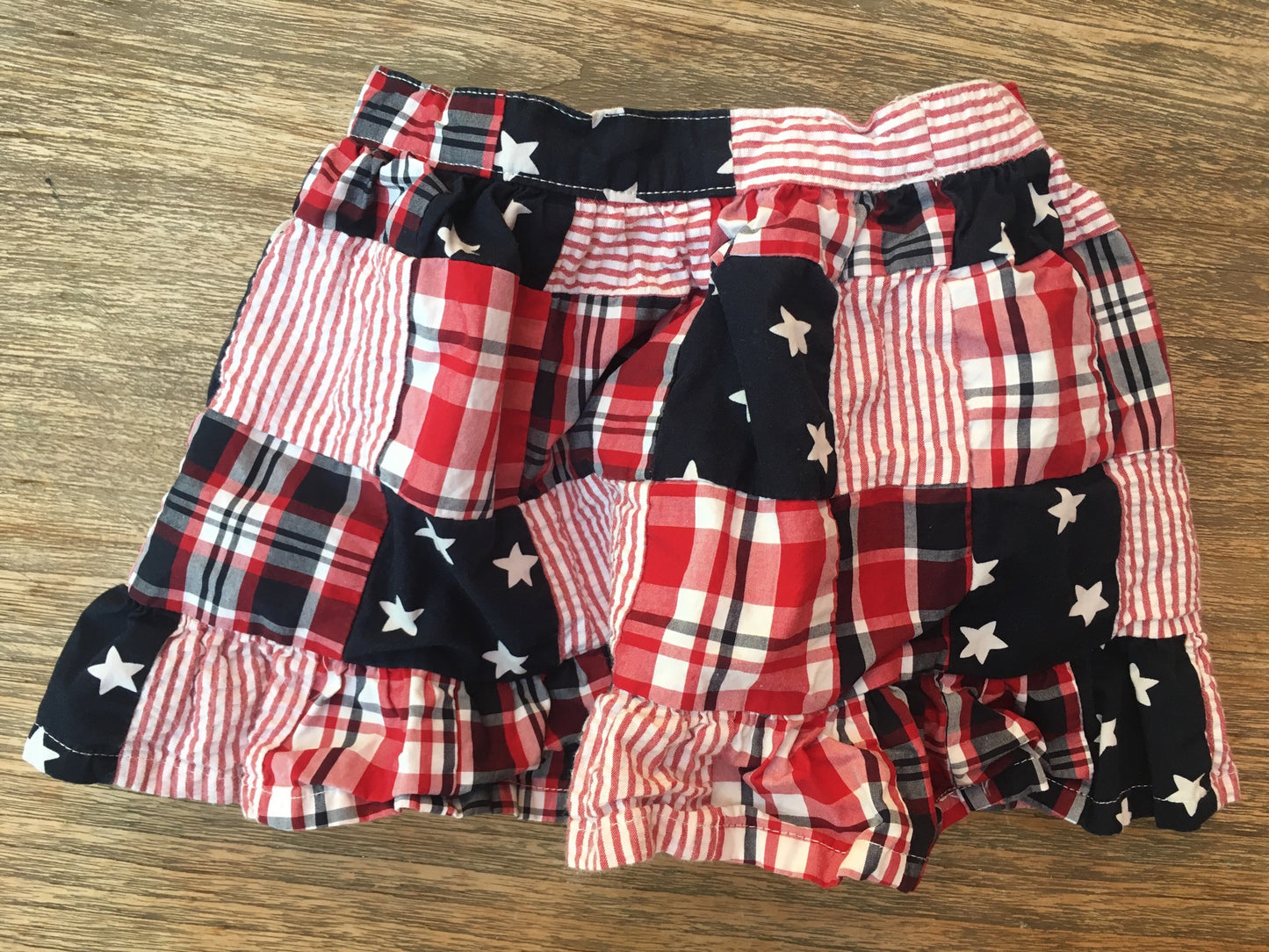 Red, White and Blue Stars - Elastic Skirt Size 2t by Gymboree