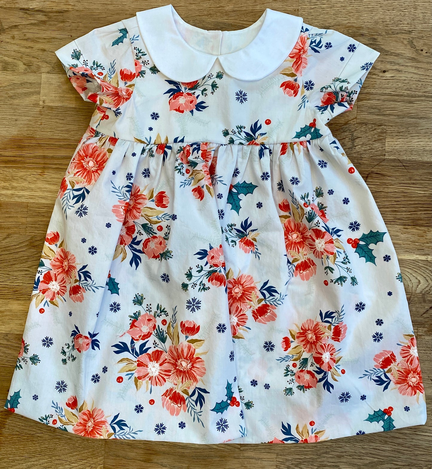 Frosted Roses Dress - 2t (NEW) Ready to Ship