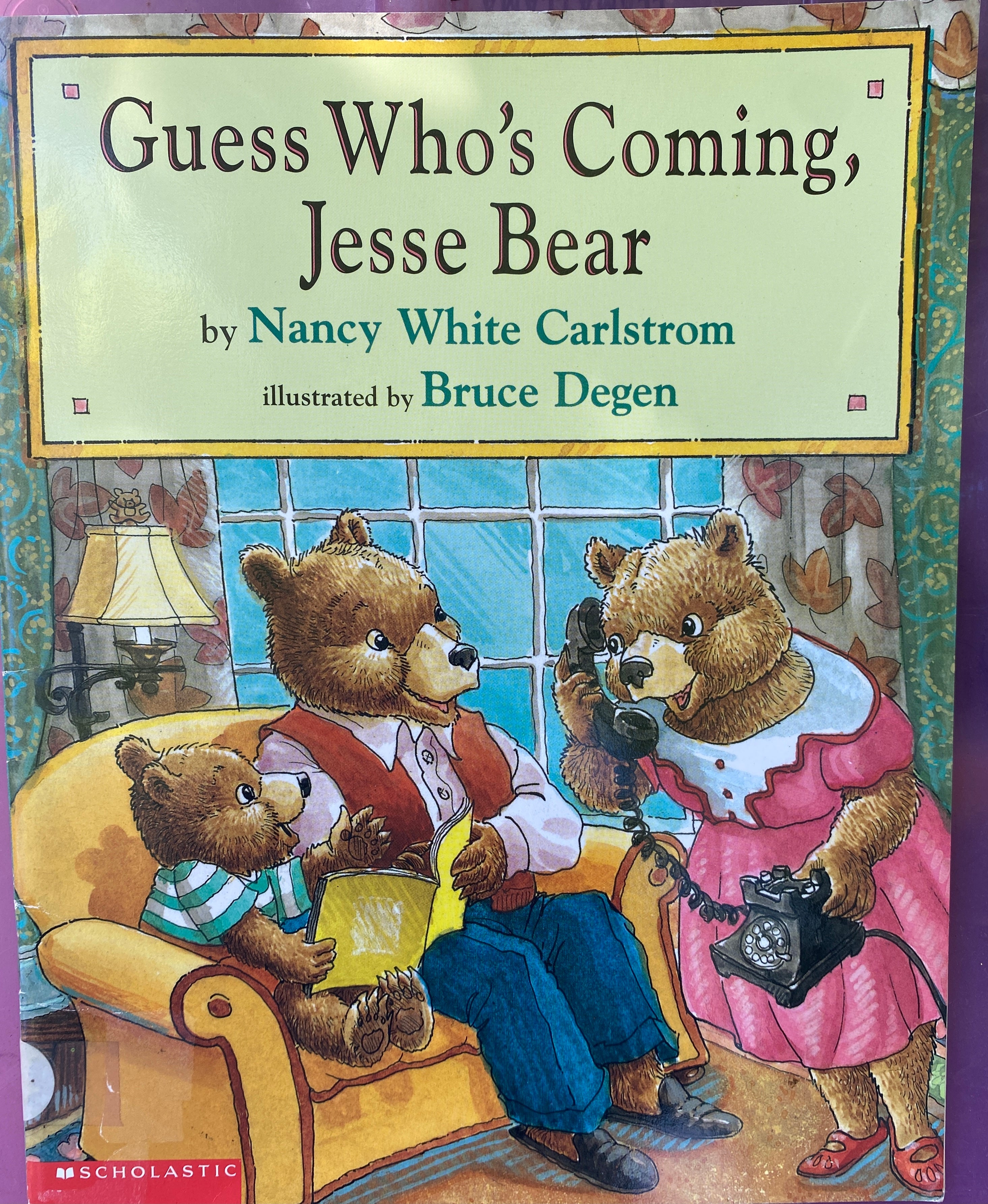 Guess Who's Coming, Jesse Bear