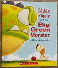 Little Puppy and the Big Green Monster