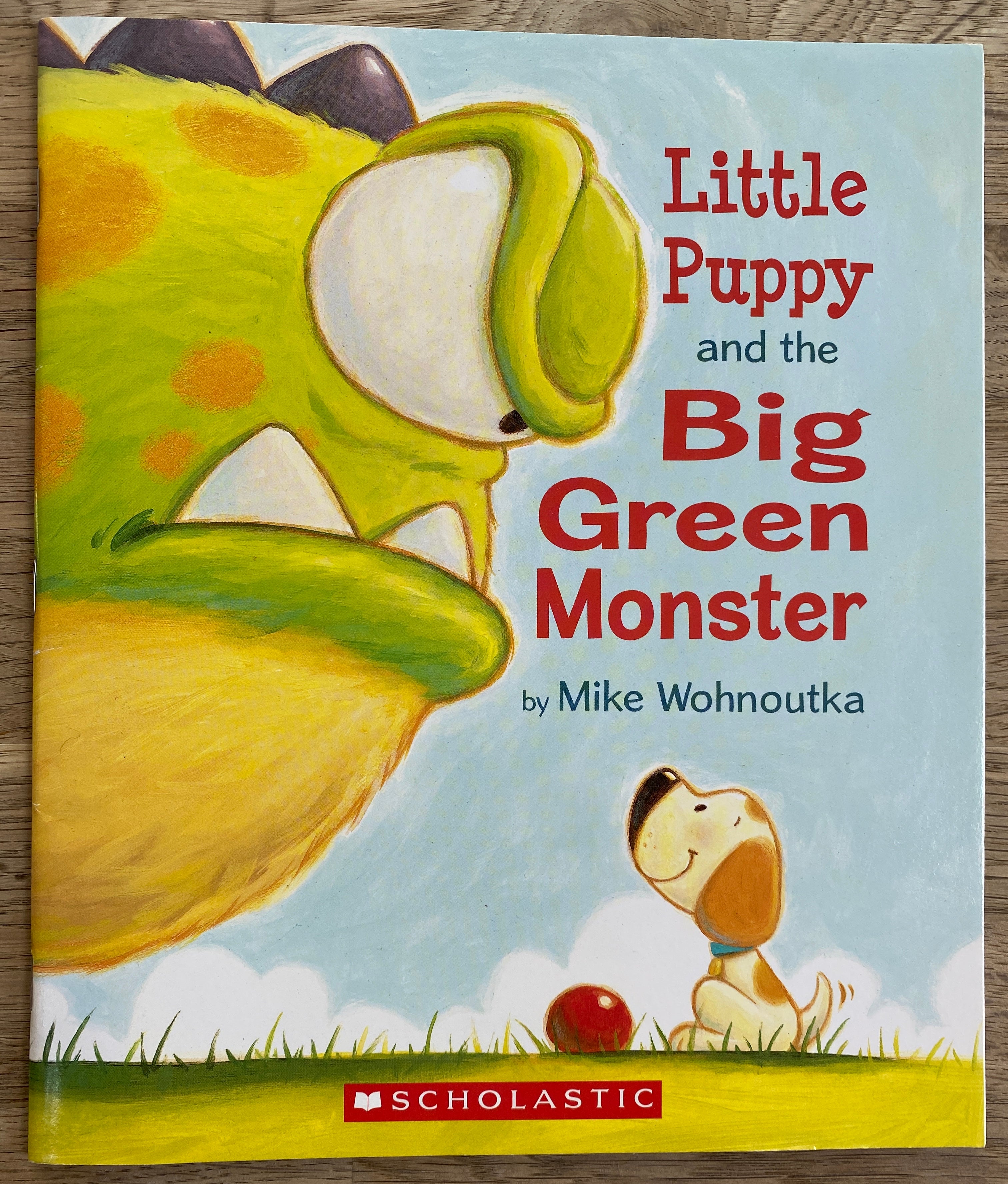 Little Puppy and the Big Green Monster