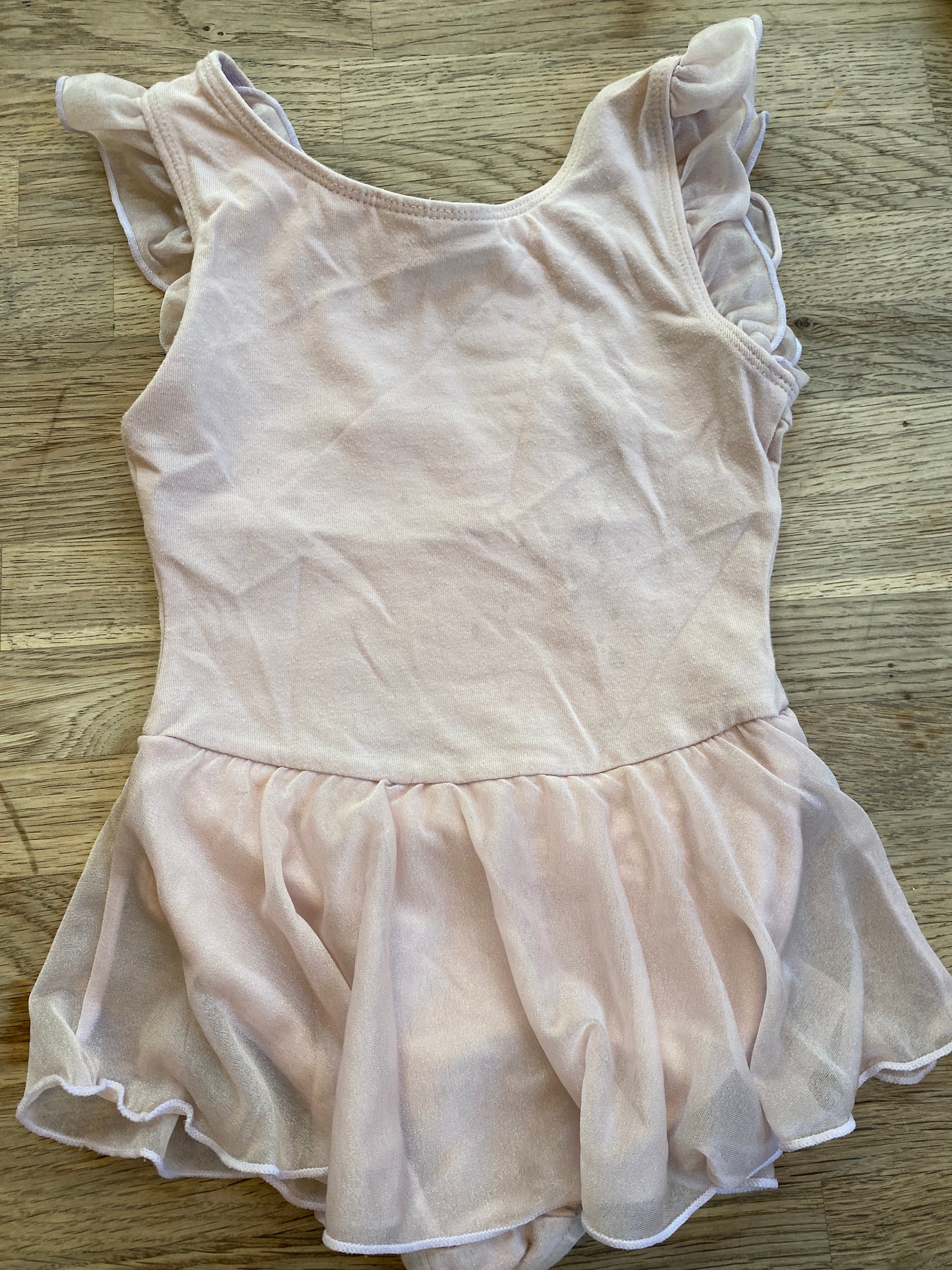 Soft Pink Leotard (Pre-Loved) Size 4/5