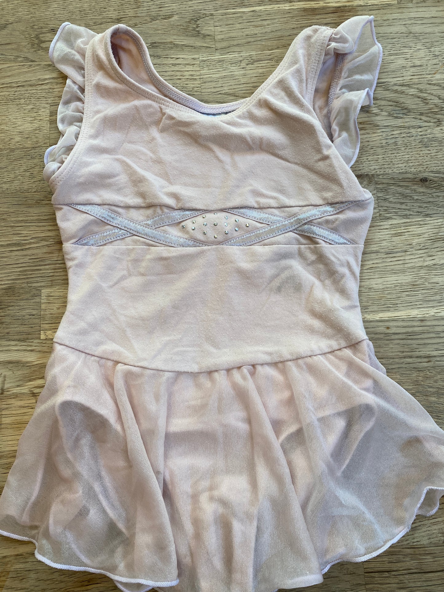 Soft Pink Leotard (Pre-Loved) Size 4/5