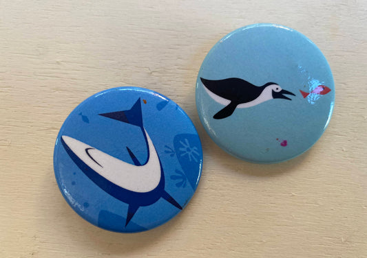 Monterey Bay Aquarium Buttons (Pre-Loved)