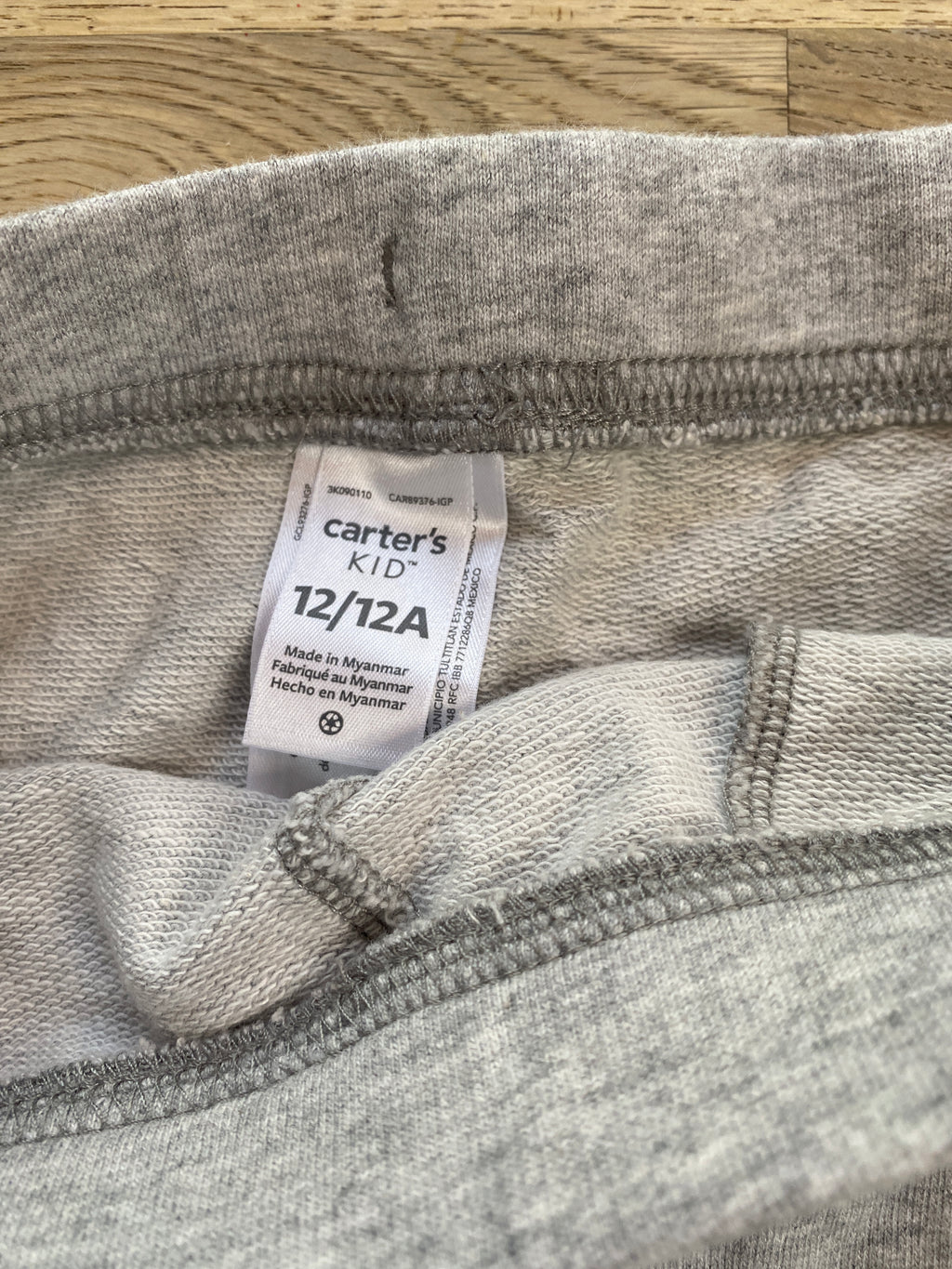 Gray Shorts by Carter's (Pre-Loved) Size 12
