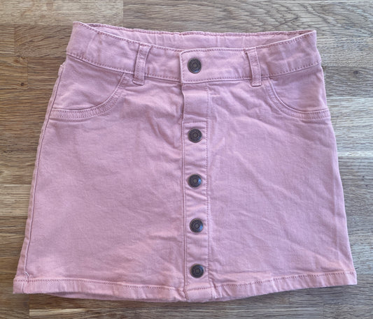 Pink Denim Skirt - Size 8 (Pre-Loved) by Carter's