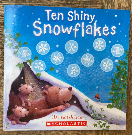 Ten Shiny Snowflakes by Russell Julian