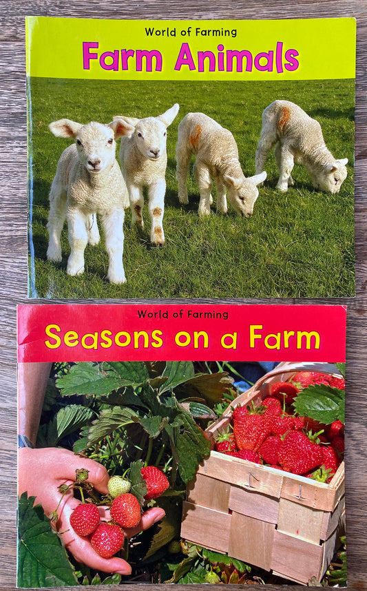 World of Farming - Seasons on a Farm / Farm Animals - Early Reader