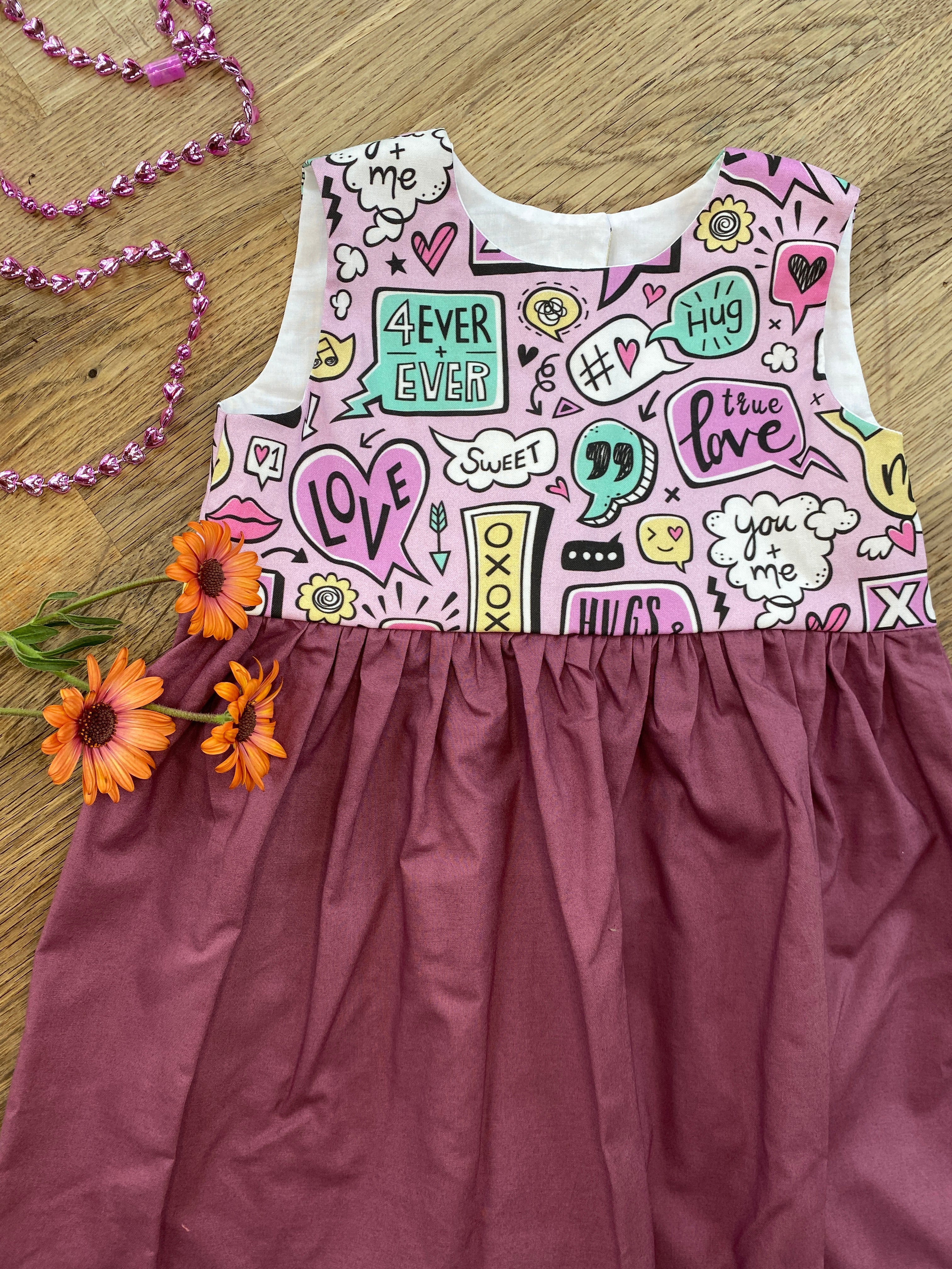 XOXO Dress (NEW) 2t Ready to Ship