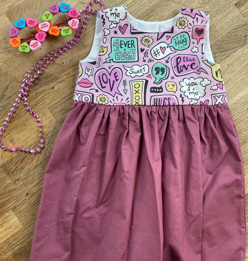 XOXO Dress (NEW) 2t Ready to Ship