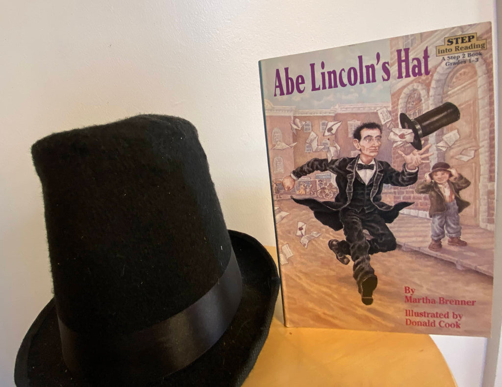 Abe Lincoln's Hat - Book + Hat (MUST PICK UP IN BAY AREA)