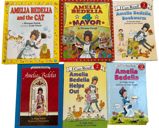 Amelia Bedlia Leveled Readers Pack - 6 books included