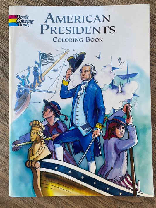 American Presidents - Coloring Book
