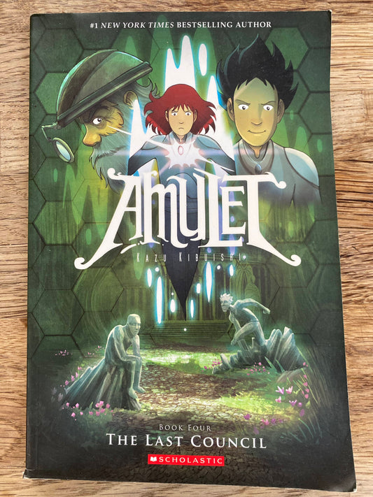 Amulet - The Last Council - Book Four - Kazu Kibuishi -book 4