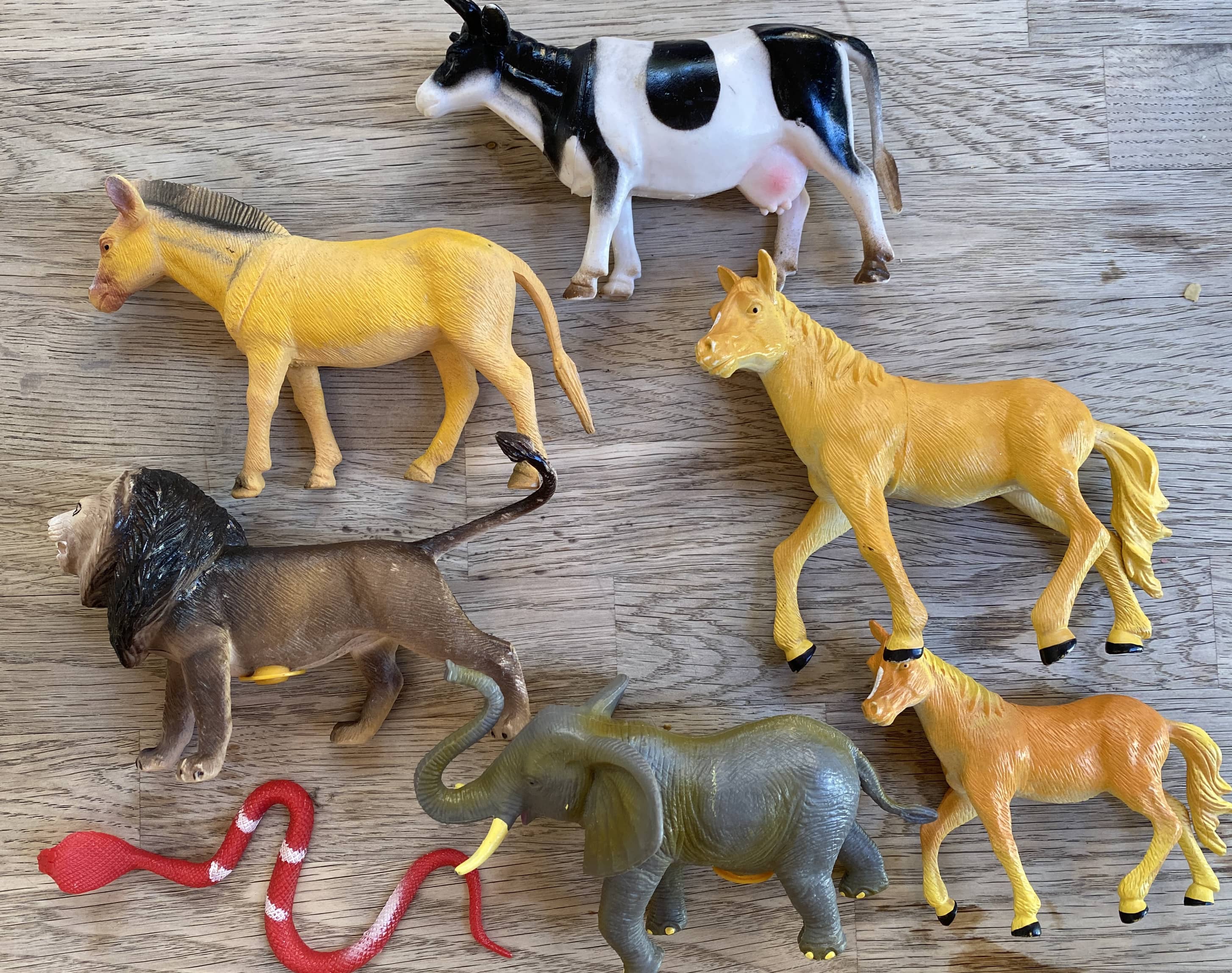 Plastic Animal Collection (Pre-Loved)