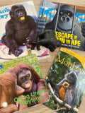 Primates Pack - Monkeys, Apes (Pre-Loved) 4 books included