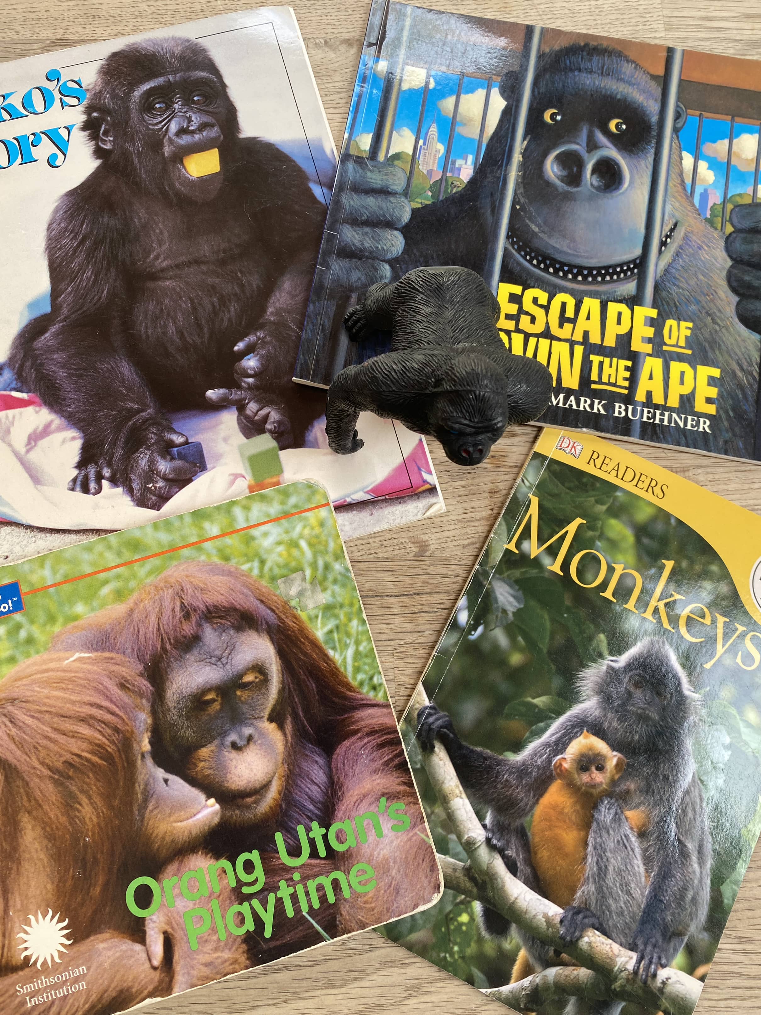 Primates Pack - Monkeys, Apes (Pre-Loved) 4 books included
