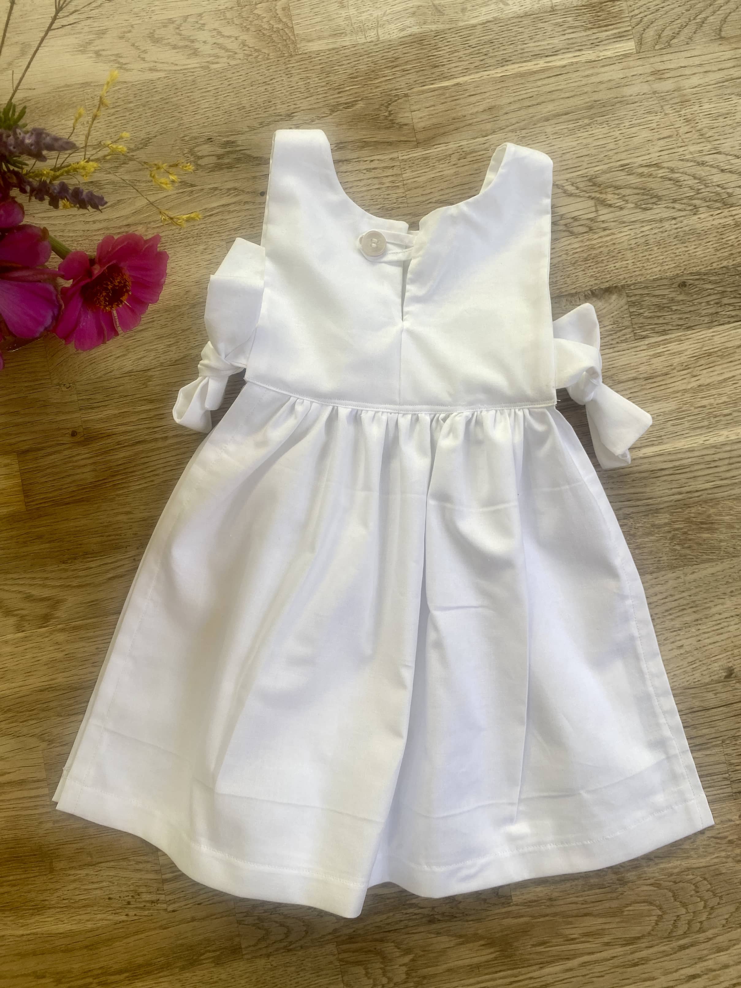 White Pinafore (MADE TO ORDER)