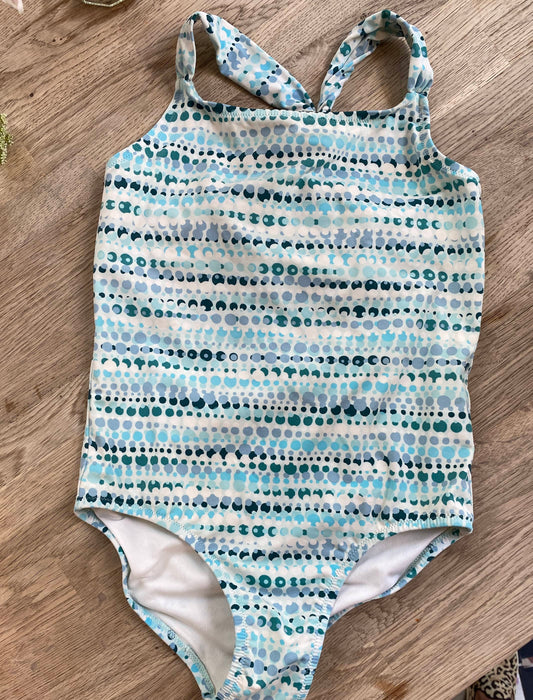 Blue Green Bathing Suit (Pre-Loved) Size 10 - Garnet Hill Kids