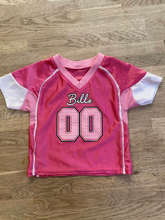 Pink Buffalo Bills Jersey (Pre-Loved) Size XS - 2T