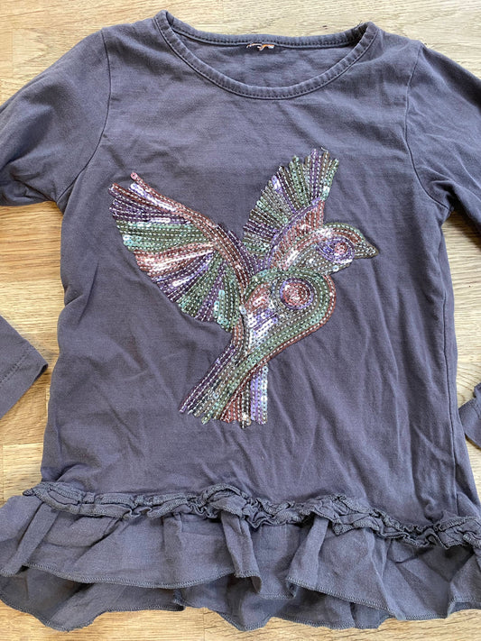 Sequin Hummingbird T-shirt (Pre-Loved) Size 4t