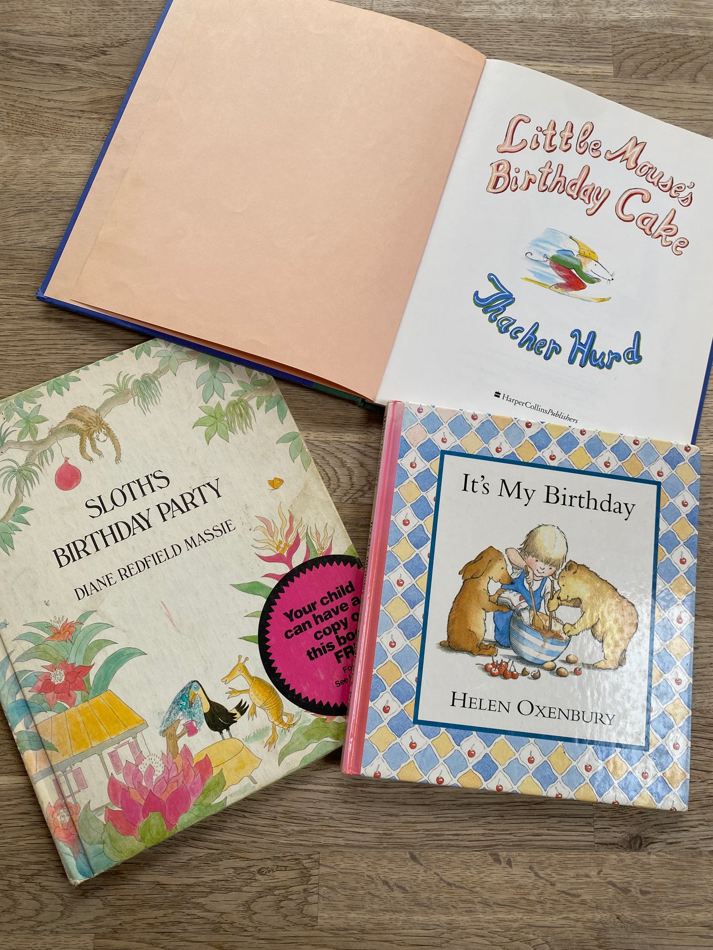 Birthday Book Pack - 3 books included