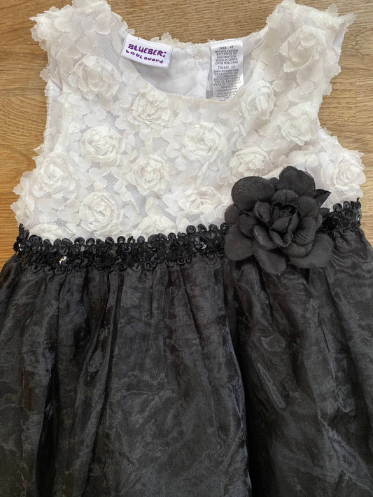 Black & White Dress (Pre-Loved) Size 4t