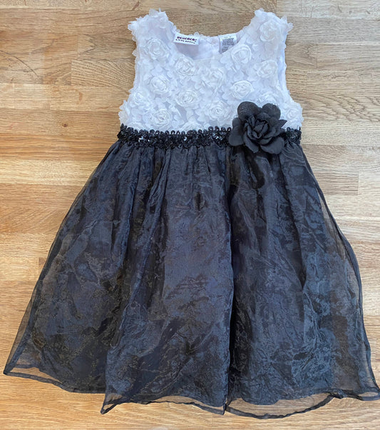 Black & White Dress (Pre-Loved) Size 4t