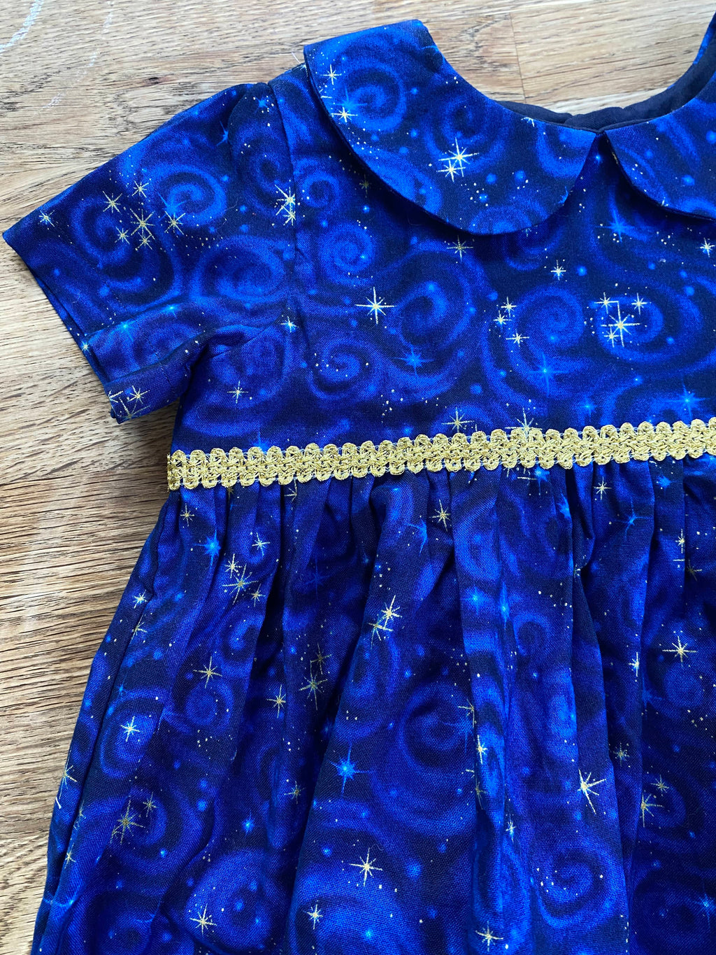 Magical Blue Stars Dress (NEW) Size 18/24 Months - Ready to Ship