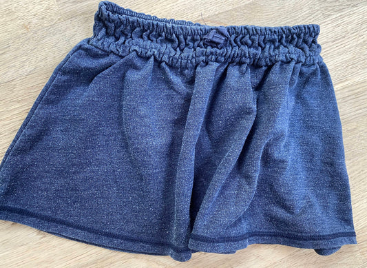 Blue Knit Skirt (Pre-Loved) Size 3t