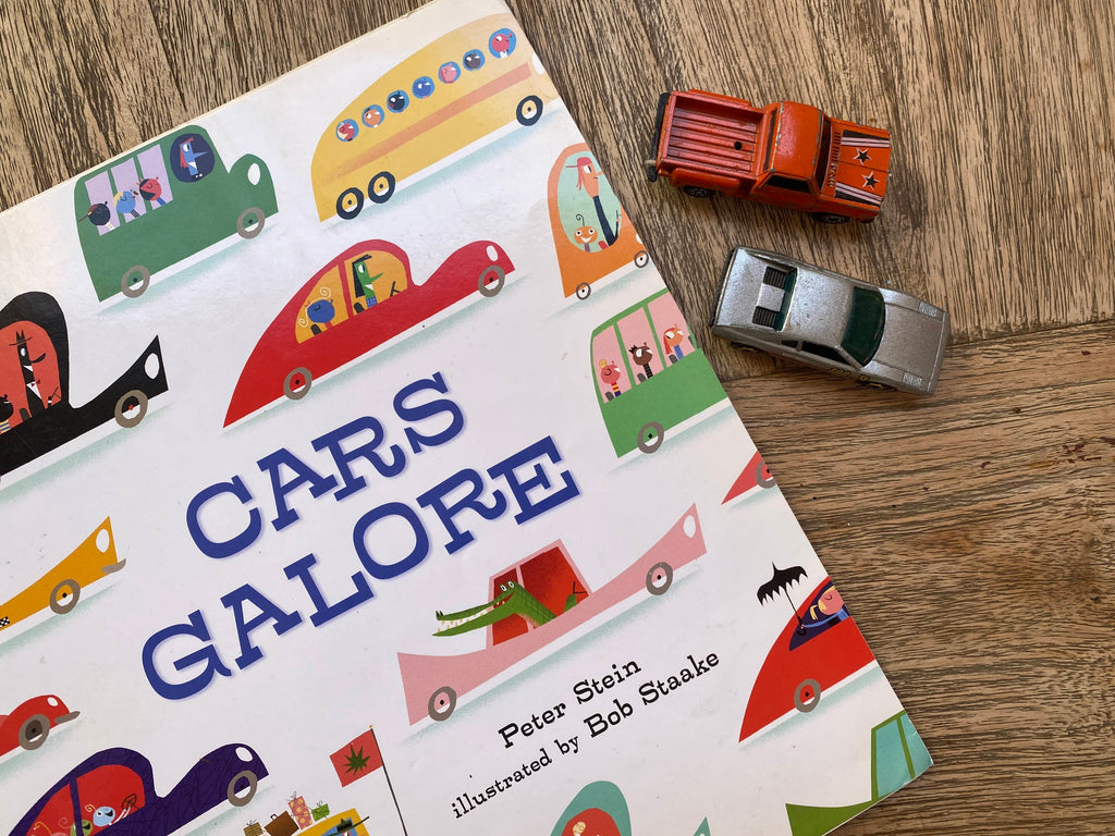 Cars Galore Pack - Book and 2 cars