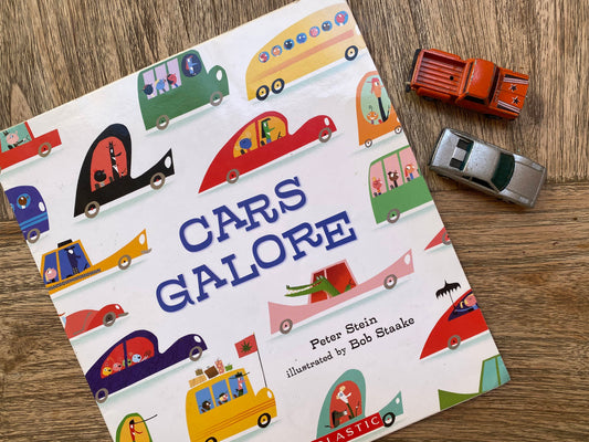 Cars Galore Pack - Book and 2 cars
