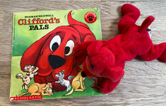 Clifford Set - Book + Stuffed Animal